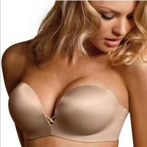 Victoria’s Secret bombshell padded strapless bra 32C